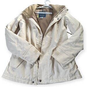 Burton Women's Dryride Snowboard/Ski Jacket in Cream/Tan Sz Small